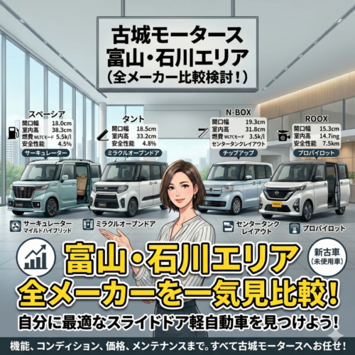 【超徹底】軽自動車 スライドドア 比較 | 機能比較で選ぶ、あなたの最強の1台はこれだ！