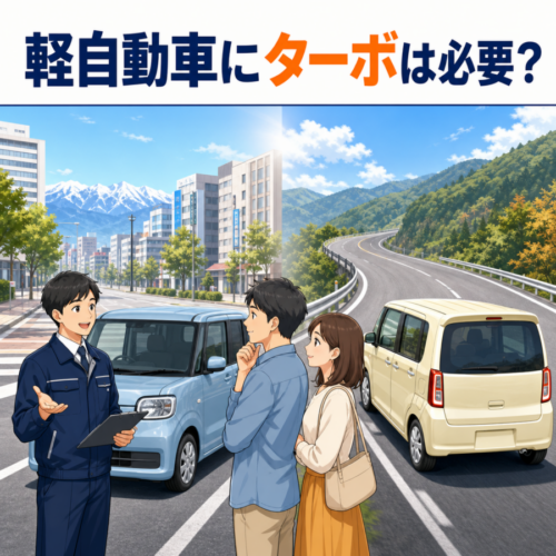 【富山】軽自動車にターボは必要？後悔しない選び方を使い方別に解説