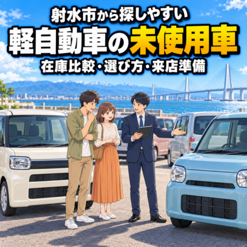 【射水市】軽自動車の未使用車を探す方へ｜在庫比較と失敗しない選び方