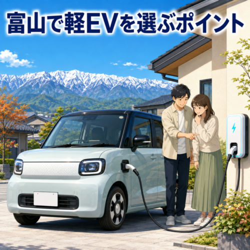 【富山】軽EVは普段使いに向いている？冬・充電・航続距離の確認ポイント