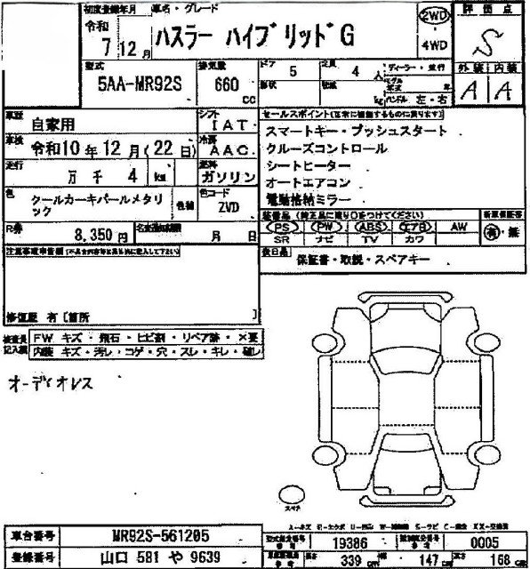スズキ ハスラー 87枚目