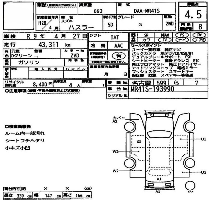 スズキ ハスラー 57枚目