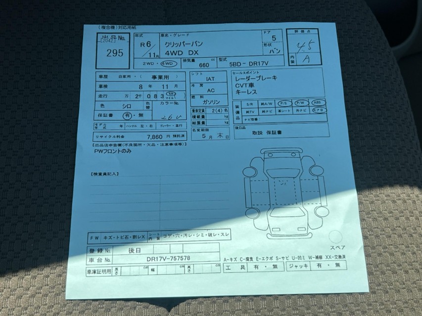ニッサン クリッパー 57枚目
