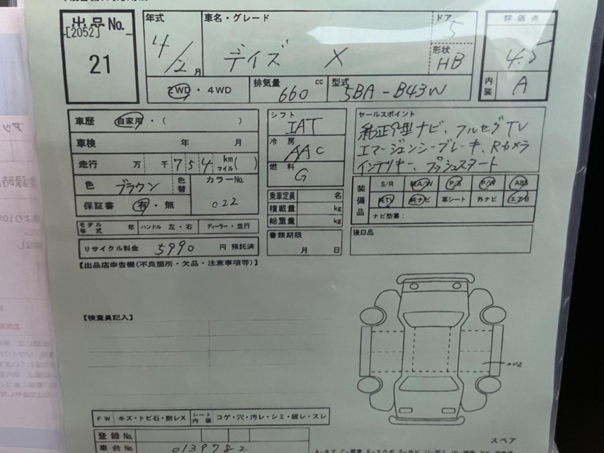 ニッサン デイズ 55枚目