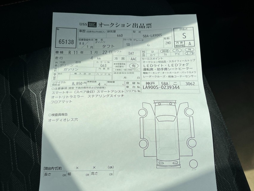 ダイハツ タフト 50枚目